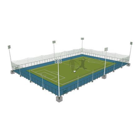 標準足球場組合式圍網解決方案